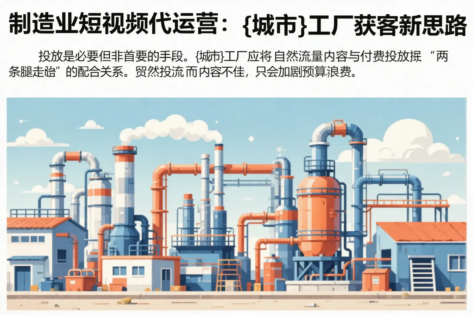 制造业短视频代运营：景洪工厂获客新思路